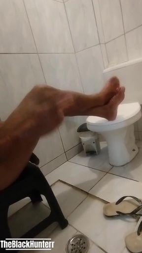 Filming Colleague in the Bathroom