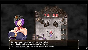 Karryn's Prison Silent Walkthough [PornPlay Hentai game] Ep. the slut warden milf dances in the prison stripclub