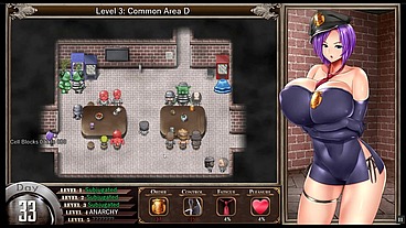 Karryn's Prison Silent Walkthough [PornPlay Hentai game] Ep. the slut warden milf dances in the prison stripclub