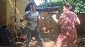 Fighting with my mortal enemy