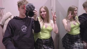 Planned Photoshoot Turns Into Porn Video in Fitting Room