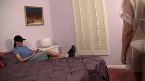 Hot MILF Ava Delanie's Glistening Orgasm with Big Cock Inside