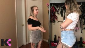 kaiia the lesbian virginity taker: pussy licking & scissoring pt 1