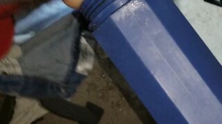 Intensely loud climax from fleshlight stimulation