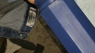 Intensely loud climax from fleshlight stimulation