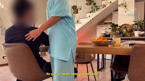 Beatrice Segreti's First Time Adventure with Her Virgin Neighbor