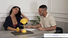 Horny Brunette Kira Queen Is Eager For A Good Fuck