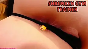 Shrunken Gym Trainer - Princess Brooke