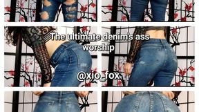 The ultimate demin ass worship
