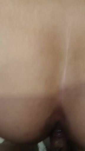 Spectacular moment from "Fast and intense bareback insertion in the back position"