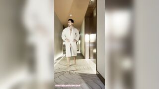 My HUGE MAN ROD Exhibition In Motel