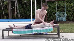 ”Nicholas Ryder joins twinks Dakota Lovell & Skylar Finchh in a sexy sesh”