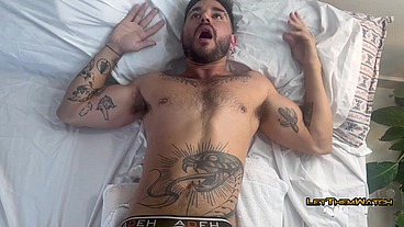 PAUZÃO PRETO GIGANTE DESTRUINDO CUZÃO DO PASSIVO TATUADO