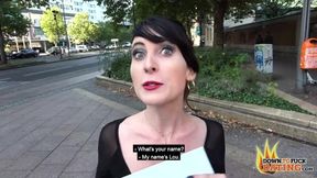 PublicSexDate - PETITE BRUNETTE SLUT LOU NESBIT PUBLIC BJ AND HOTEL SEX ON FIRST DATE