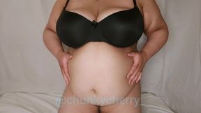 Burps And Belly Play With A Very Gassy Chunky Cherry Bbw