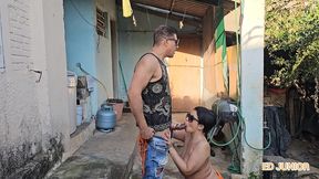 marido de aluguel vira amante de alugel e mete a piroca sem camisinha na patroa(primeiro anal de zayra pink)