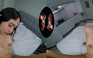 VRLatina - Petite Latina Pussy Stretched 1st Porn Scene VR