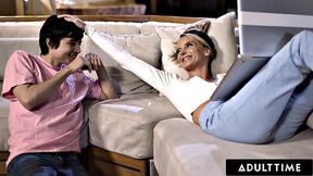 ADULT TIME - MILF Pristine Edge Is Kept Up All Night By Stepson's Desire To Fuck