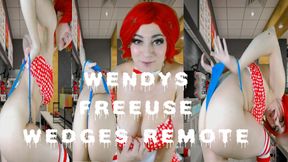 WENDYS FREEUSE WEDGE REMOTE