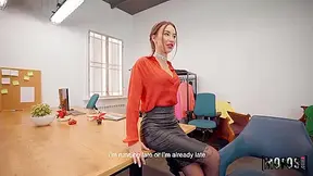 Executive Chick Saved By It Dept. - Says Thanks In Pov!