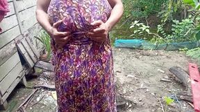 A muslim boy fuck hindu boudhi in the jongal.