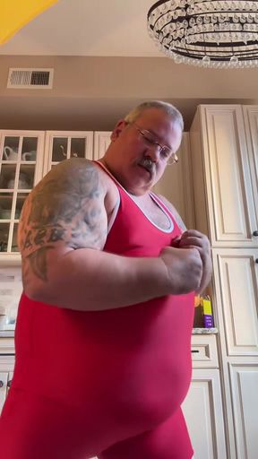 Big grandpa chub bear
