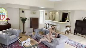 grosse baise au salon