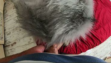Luxurious Fur and Downjacket Fetish Ending with Cum on My Outfits