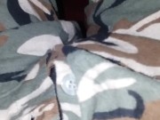 Uses stepdaddy's Belt To Bind Himself Orgasm Denial, Spanking, Dirty Talk, & Torn Clothes