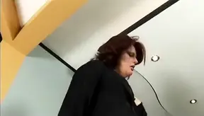 Chubby whore sucks hard cock and gets warm sticky facial