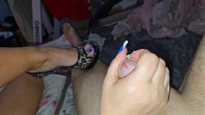 Amazing Stunning MILF, High Heels and Creampie