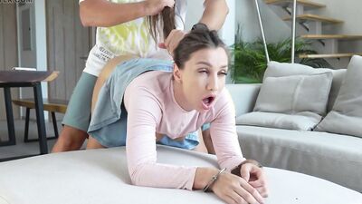 Stepmom with tattoos gets handcuffed and begs for a place to stay