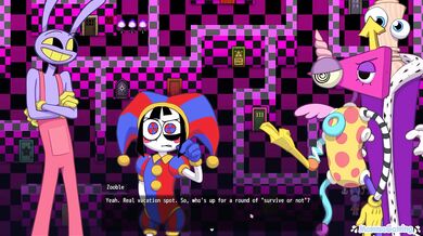 Big Jax and Pomni’s lewd circus bunny fun