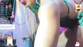 St. Patrick&#039;s Day is in my body and shines to warm me up and make me naughty for you, beautiful daddy.