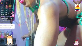 St. Patrick&#039;s Day is in my body and shines to warm me up and make me naughty for you, beautiful daddy.