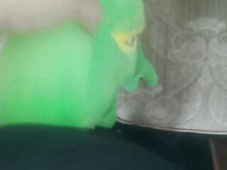 Green dinosaur t-rex