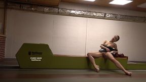 Edge and Clench for Your Goddess Under The Table - EDGING GAMES, PUBLIC MASTURBATION