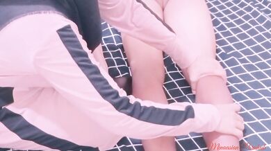 Pijat cinta ternyata seperti ini,harus membuka baju dan digoyang tante cantik