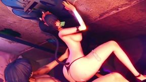 Wuthering Waves - Chisa's Horny Hardcore Ntr Sex - Naughty 3D Hentai Animation
