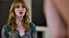 Angry redhead wife gets what she deserves in twat