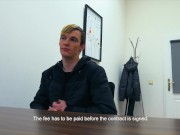 DIRTY SCOUT 179 -  Goth Twink Let's The Agent To Fuck Him Raw For A Job