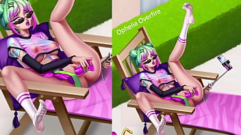 Cheap Talk Zoey, Horny Villa - Animation Loop (No Commentary)