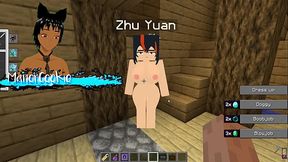 The Jenny Mod Fapcraft Fucking Zhu Yuan from Zenloss Zone Zero in the pussy and tits and in Minecraft