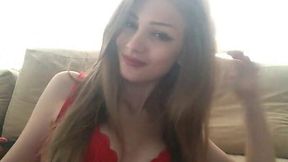 lovely babe enjoys masturbating