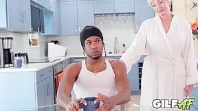 Older Grany Interracial