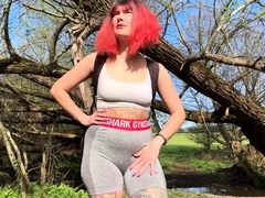 YourHikerBabe - Sweaty Hiker Armpit &amp; Pussy Cleaning