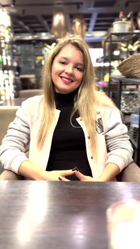 First Date Walk - Filmed Her Taking Raw Dick