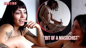 Lesbian foxes get freaky with strap-on booty banging &mdash;  sex toy shenanigans