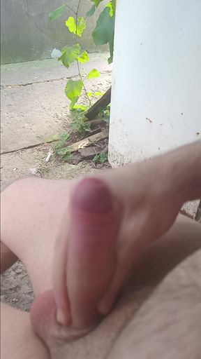Young Bisexual Masturbates His Huge Cock Day 3