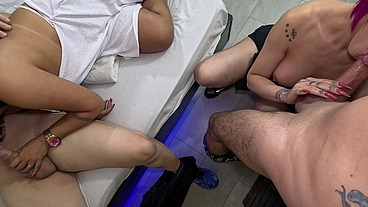troca de casal com a Trans rabuda
